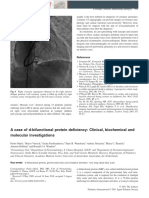 A Case of D-Bifunctionnal Protein Deficiency