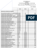 Lista de Precio SPC de Venezuela, C.A 14-08-23