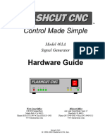 FlashCut CNC Guia de Hardware Do Gerador de Sinais