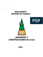 Reglamento Interno de Trabajo