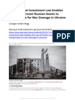 Csongor - IIL Enables The Use of Frozen Russian Assets