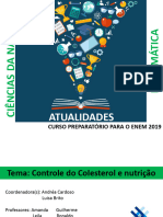 Atualidades Ciências Da Natureza e Matemática - Colesterol