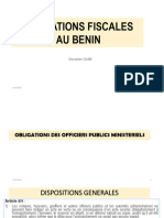 Obligations Fiscales Bénin