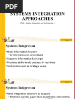 System Integration Approaches - InfoManagement