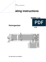 Operating Instructions Homogenizer DPSD 4.2