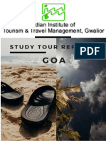 Study Tour Report Goa