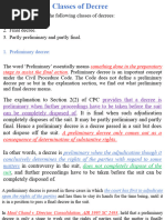 Unit 1 - Definition - Classes of Decree