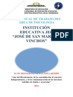 Plan Anual Psicología Ie Jose de San Martin