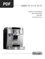 Delonghi Coffee Machine Manual EN-5713227471