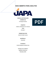 Análisis y Modificación de Conducta Tarea1