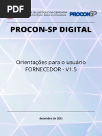 Procon-SP Digital - Fornecedor 2