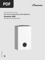 Greenstar 1000 Installation Manual