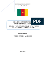 Projet de 1000 Poulets Et 10 Porcs