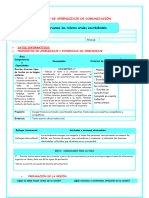 3° Ses Comu Lun 26 Conservamos Relatos Escribiendolos 965727764 Prof Yessenia