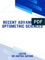 Recent Advances in Optometric Sciences