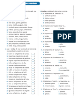 FA - Hiperónimo, Hipónimo y Cohipónimo