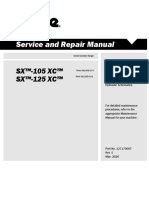 Service and Repair Manual: SX™-105 XC™ SX™-125 XC™