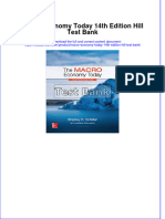 Full Download Macro Economy Today 14th Edition Hill Test Bank All Chapter 2024 PDF