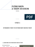 Intrusion Detection System