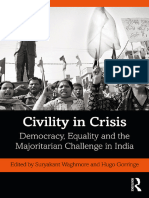 Suryakant Waghmore - Hugo Gorringe - Civility in Crisis - Democracy, Equality and The Majoritarian Challenge in India (2020, Routledge) - Libgen - Li