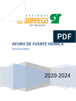 Informe de Aforos - Rio Guayuriba - 2020 - 24