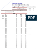 DBP Properties For Sale As of December 2022