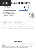 Submaximal Testing