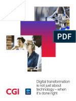 Cgi Digital Transformation Is Not Just About Technology When - Its - Done - Right