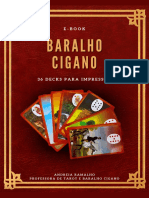 E-Book Baralho Cigano para Impressão