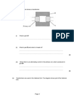 Induced Potential, Transformers - National Grid 2 QP