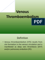 Venous Thromboembolism