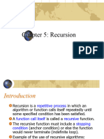 Chapter 05 Recursion