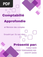 LE CADRE DE LA COMPTABILITE Approfondie