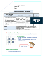 FICHA REFU. MATE Practicamos Divisiones en Crucigrama