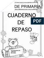 Cuaderno de Repaso en Casa Segundo Grado