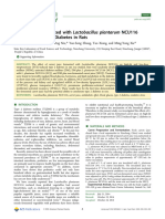 Carrot Juice Fermented With Lactobacillus Plantarum NCU116 Ameliorates Type 2 Diabetes in Rats