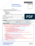 AXA ILP Surrender Form