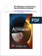 Full Download (Ebook PDF) Pathways To Astronomy 6th Edition by Steven Schneide File PDF All Chapter On 2024