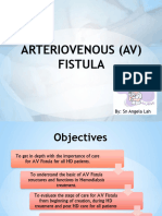 Arteriovenous (Av) Fistula