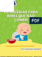 E-Book Bonus Estratrgias para Bebes Que Nao Comem