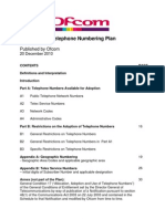 OFCOM Numplan20.12