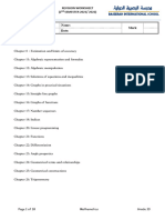 Revision Worksheet Maths G10