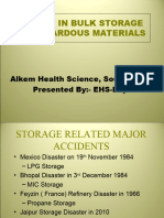 Bulk Storage of Hazardous Material