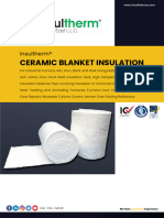 Insultherm Ceramic Blanket Insulation