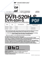 DVR 520H Service Manual