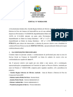 Edital 08-2024-Sor - Processo Seletivo Credenciamento Serviço Social