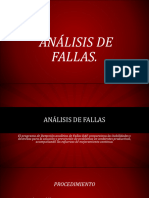 Análisis de Fallas