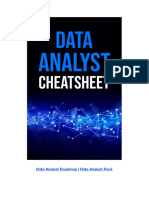 Data Analyst Cheatsheet