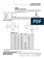 DIN Slip-On, Flat Face Flanges: Specification Sheet Model Precision Tube Series