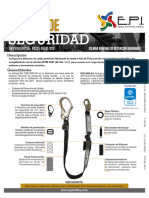 Eslinga de Seguridad Ped-Srk-2g-1